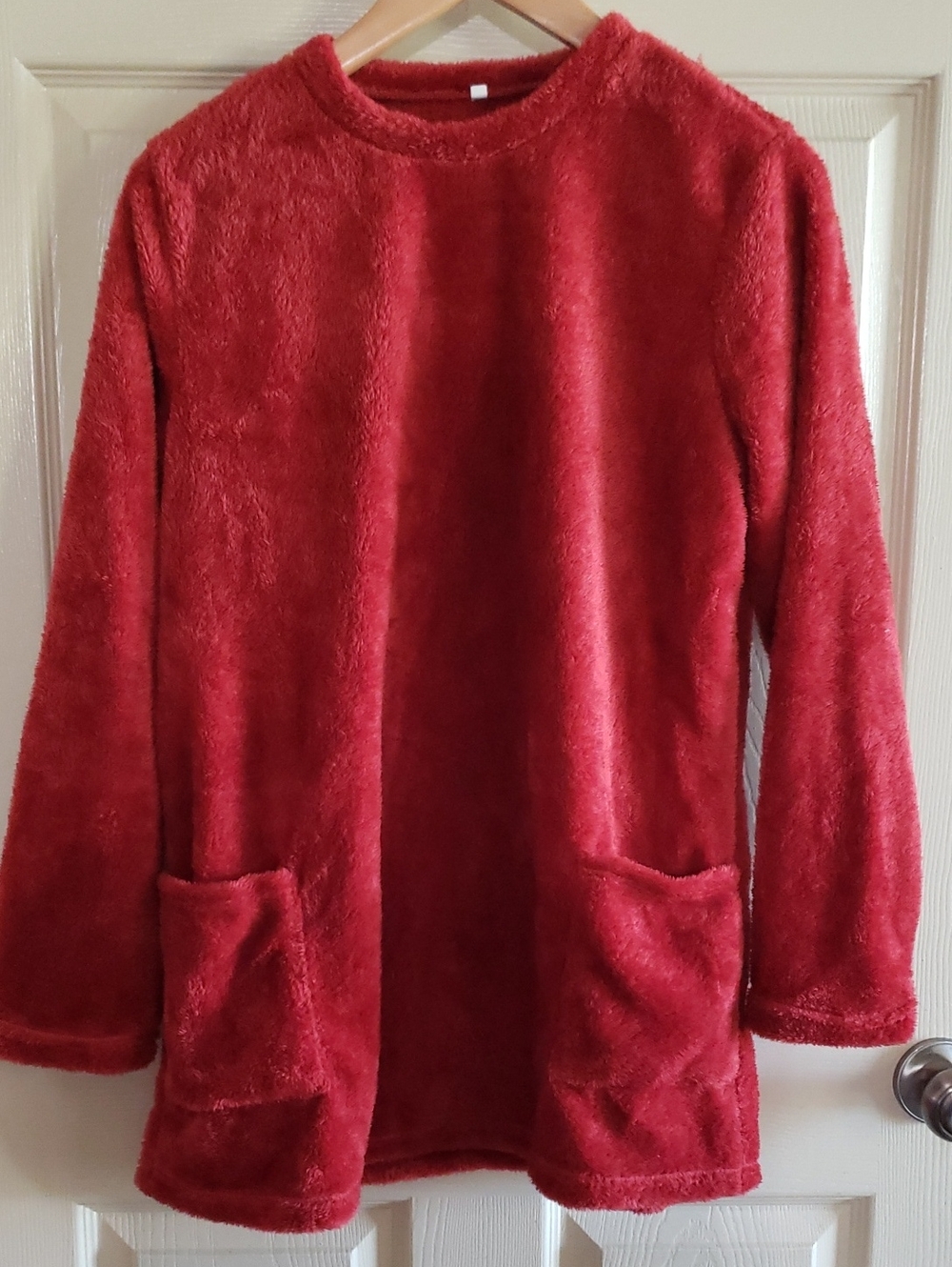 Fleece Cozy Plush Teddybear Pockets Long-Sleeve Fuzzy Pullover Tops 6PC Bundle - Picture 8 of 14